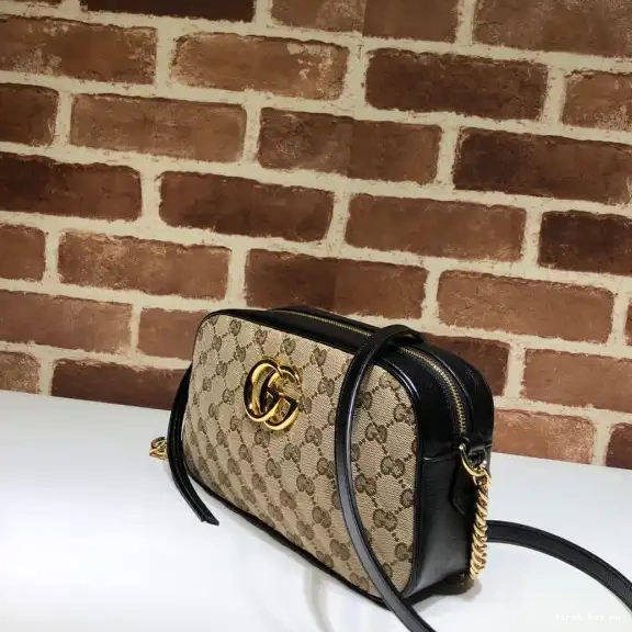 First bag ru small shoulder GUCCI GG Marmont bag 0528